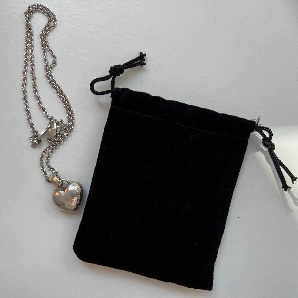 Vintage Judith Jack Sterling Silver Heart Necklace – Valentine’s Day Ready 💖 - Picture 9 of 10